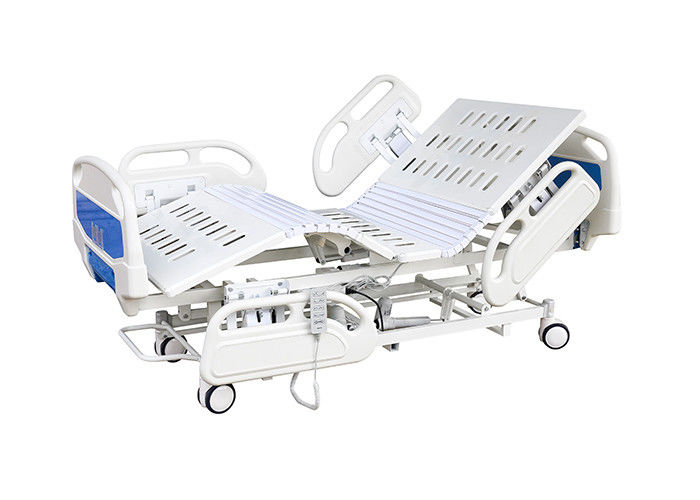Remote Handset Control Electric Hospital Bed Five Function For Medical Use