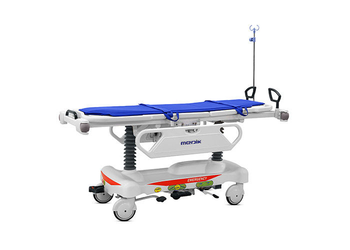 Height Adjustable Mechanical Transport Stretcher Trolley For Hospital Disabled
