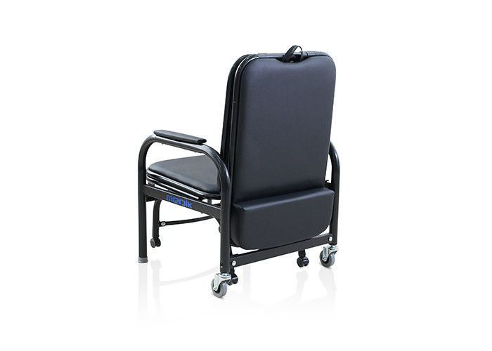 Foldable Patient Sleeping Reception Hospital Bedside Chairs