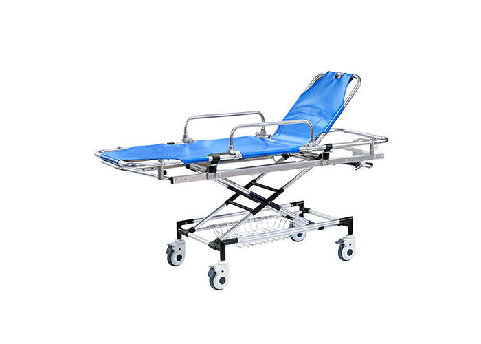 EMS Lightweight Wheeled  Ambulance Collapsible Stretcher Durable