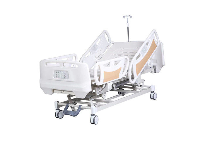 Mobile Hi Lo 5 Position Electric Adjustable Hospital Beds With Wheels