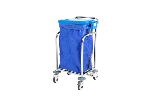 MK S17 Hospital Linen Trolley Surgical Instrument Stainless Steel With One Bag
